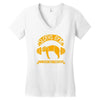 sloths gym   train hard tomorrow Women's V-Neck T-Shirt
