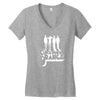 clockwork Women's V-Neck T-Shirt