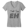 Death Grips eh Women's V-Neck T-Shirt