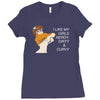 i like my women nerdy, dirty &amp; curvey Ladies Fitted T-Shirt