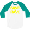 save the rave 3/4 Sleeve Shirt