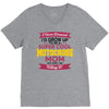 i never dreamed i'd grow up to be a super cool motocross mom but here V-Neck Tee