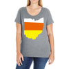 candy (2) Ladies Curvy T-Shirt
