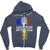 vivre en france des racines belges Zipper Hoodie