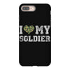 i love my soldier regular camouflage iPhone 8 Plus