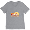same tit different day V-Neck Tee