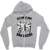only one in dog beers Zipper Hoodie