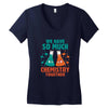 We Have So Much Chemistry Together Women's V-Neck T-Shirt