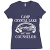 camp crystal lake counselor Ladies Fitted T-Shirt