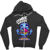 zombie burgers rouge Zipper Hoodie
