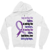 supporting the fighter, admiring the survivors, honoring the taken Zipper Hoodie