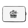 Queens Are Born In November Laptop sleeve