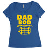 dad bod Women's Triblend Scoop T-shirt