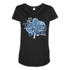 urealms   the tax Maternity Scoop Neck T-shirt