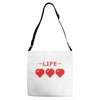 video game Adjustable Strap Totes