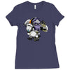 overwatch winston tee Ladies Fitted T-Shirt
