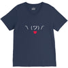 Stick Heart V-Neck Tee