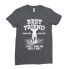 Best Friend Chihuahua Ladies Fitted T-Shirt