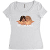 Breaking Hearts Women's Triblend Scoop T-shirt