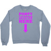 party location here Crewneck Sweatshirt