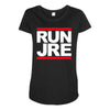 joe rogan run jre Maternity Scoop Neck T-shirt