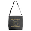 over caffeinated (2) Adjustable Strap Totes