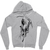 grim reaper Zipper Hoodie