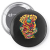party god (red) Pin-back button