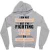 I am Not Super Woman But I'm Fighting Uterine Cancer So Close Enough Zipper Hoodie