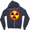 no nukes Zipper Hoodie