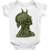 anatomy of evil Baby Onesie