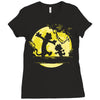 Calvin and Hobbes Ladies Fitted T-Shirt