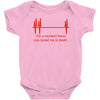 for a moment there you bored me to death Baby Onesie