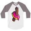 stickers 3/4 Sleeve Shirt