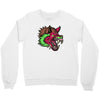 pink punk wolf Crewneck Sweatshirt