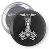 thorshammer mj&ouml;lnir odin wikinger germanen Pin-back button