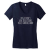 dogs don't ask questions dogs understand Women's V-Neck T-Shirt