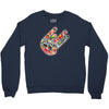 adesivo  hand shocker stickers bomb decal usdm jdm Crewneck Sweatshirt