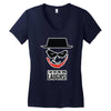 i am the one who laughs Women's V-Neck T-Shirt