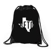 Beto Texas Map Drawstring Bags