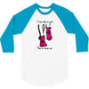 i run like a girl try to keep up 3/4 Sleeve Shirt