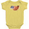 old american flag Baby Onesie
