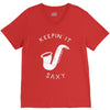 keepin it saxy V-Neck Tee