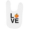 love pumpkin Baby Bibs