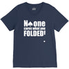 no one cares what you folded V-Neck Tee
