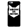meow or never cat iPhone 6/6s Plus Case