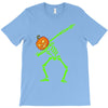 pumpkin skeleton dabbing T-Shirt