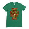 funny ferry mucking christmas, ideal gift or christmas present. Ladies Fitted T-Shirt
