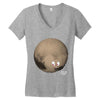 can i be a planet now Women's V-Neck T-Shirt