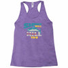 sharks will kill you Racerback Tank